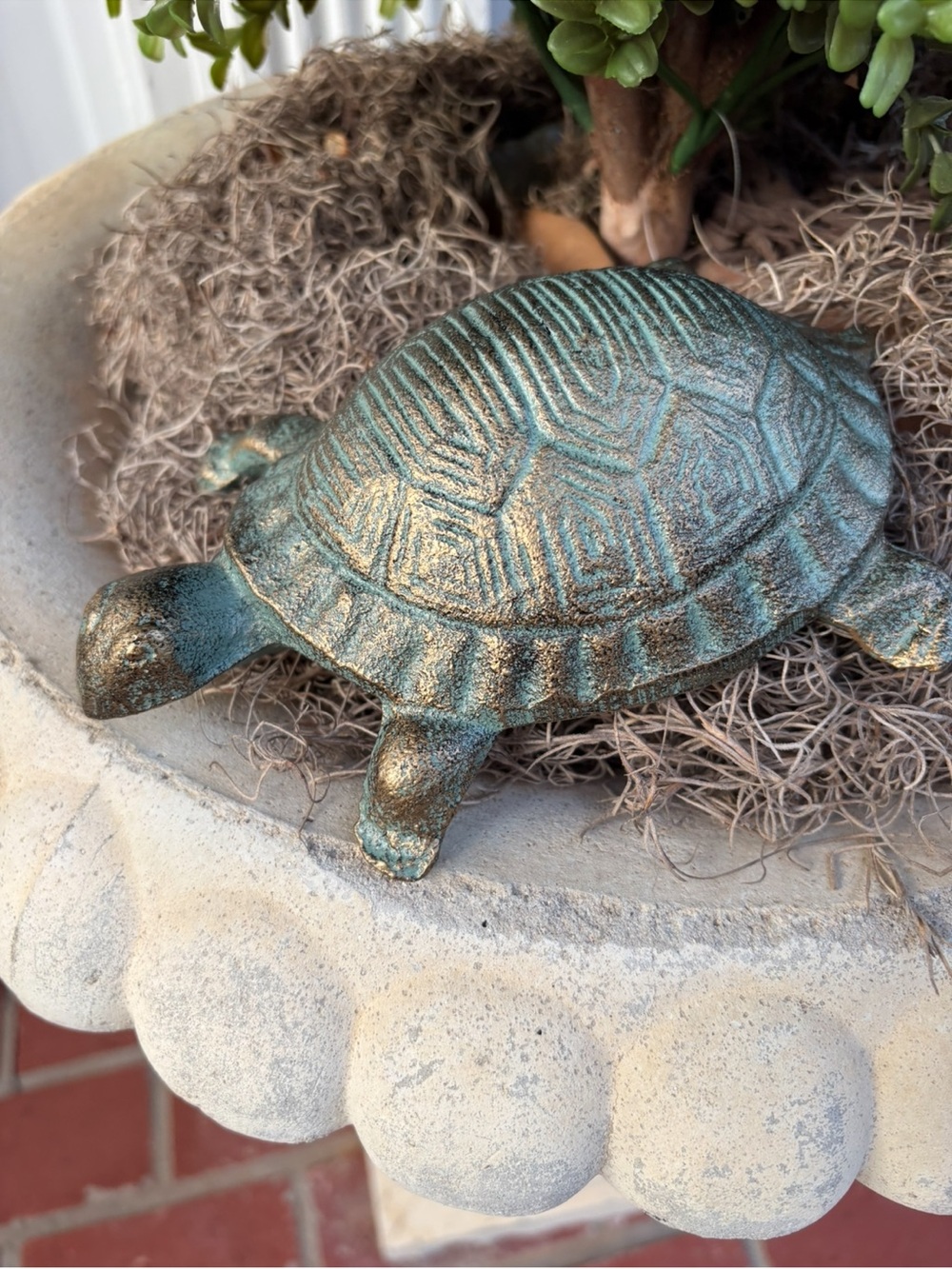Myrtle the Turtle Cast Iron figurine